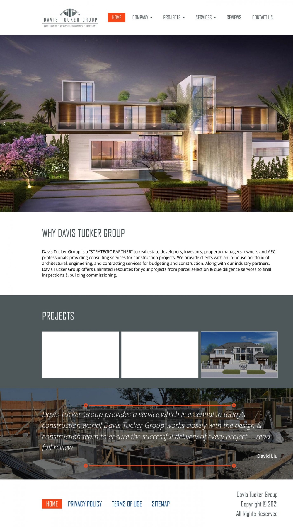 Davis Tucker Group's home page